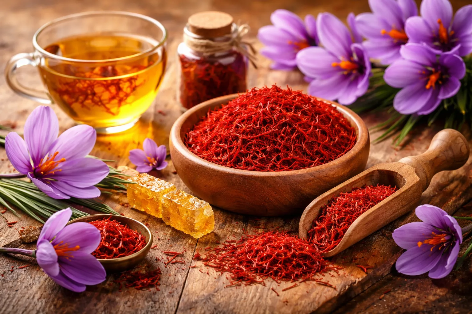 فواید زعفران